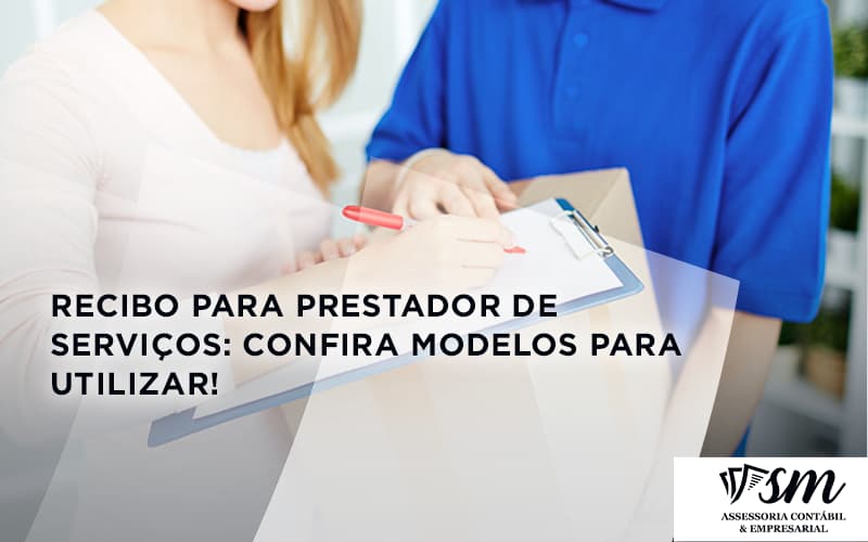 Recibo Para Prestador De Serviços Sm Assessoria - Contabilidade em Niterói | SM Contabilidade